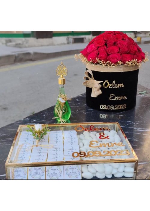 Çiçek ve çikolata buluşması ❤