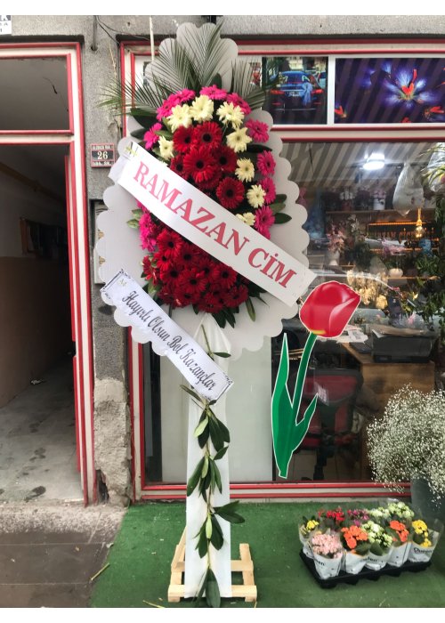 Canlı çelenk ❤️